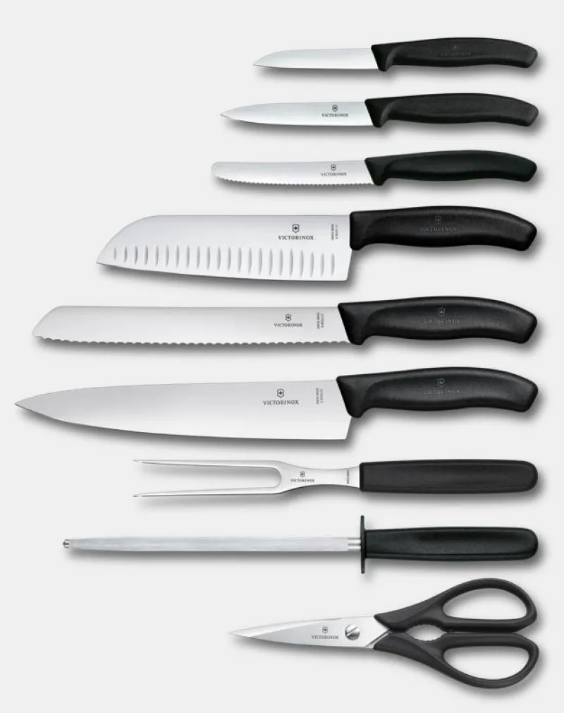 Fashion Classic Messerblock, 9-teilig Kochmesser|Aufbewahrung Und Sets