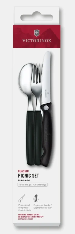 Outlet Classic Picknick-Set, 3-teilig Besteck