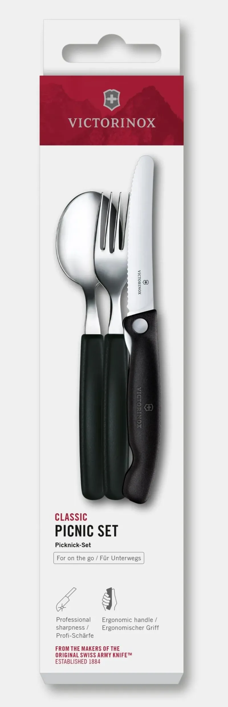 Outlet Classic Picknick-Set, 3-teilig Besteck