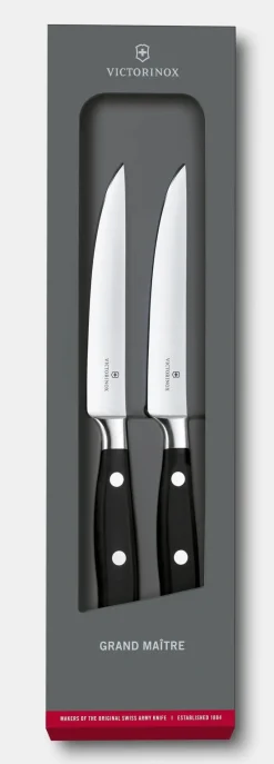 Best Grand Maître Steakmesser-Set, gerader Schliff Steakmesser|Aufbewahrung Und Sets