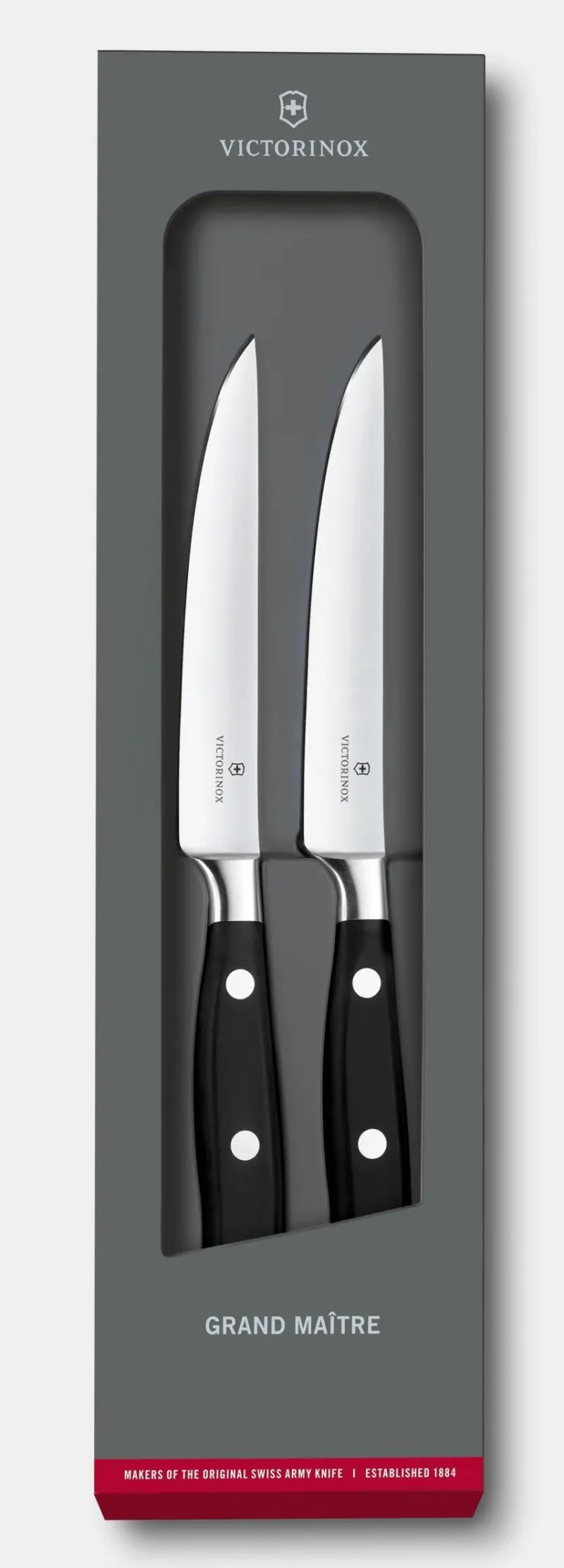 Best Grand Maître Steakmesser-Set, gerader Schliff Steakmesser|Aufbewahrung Und Sets