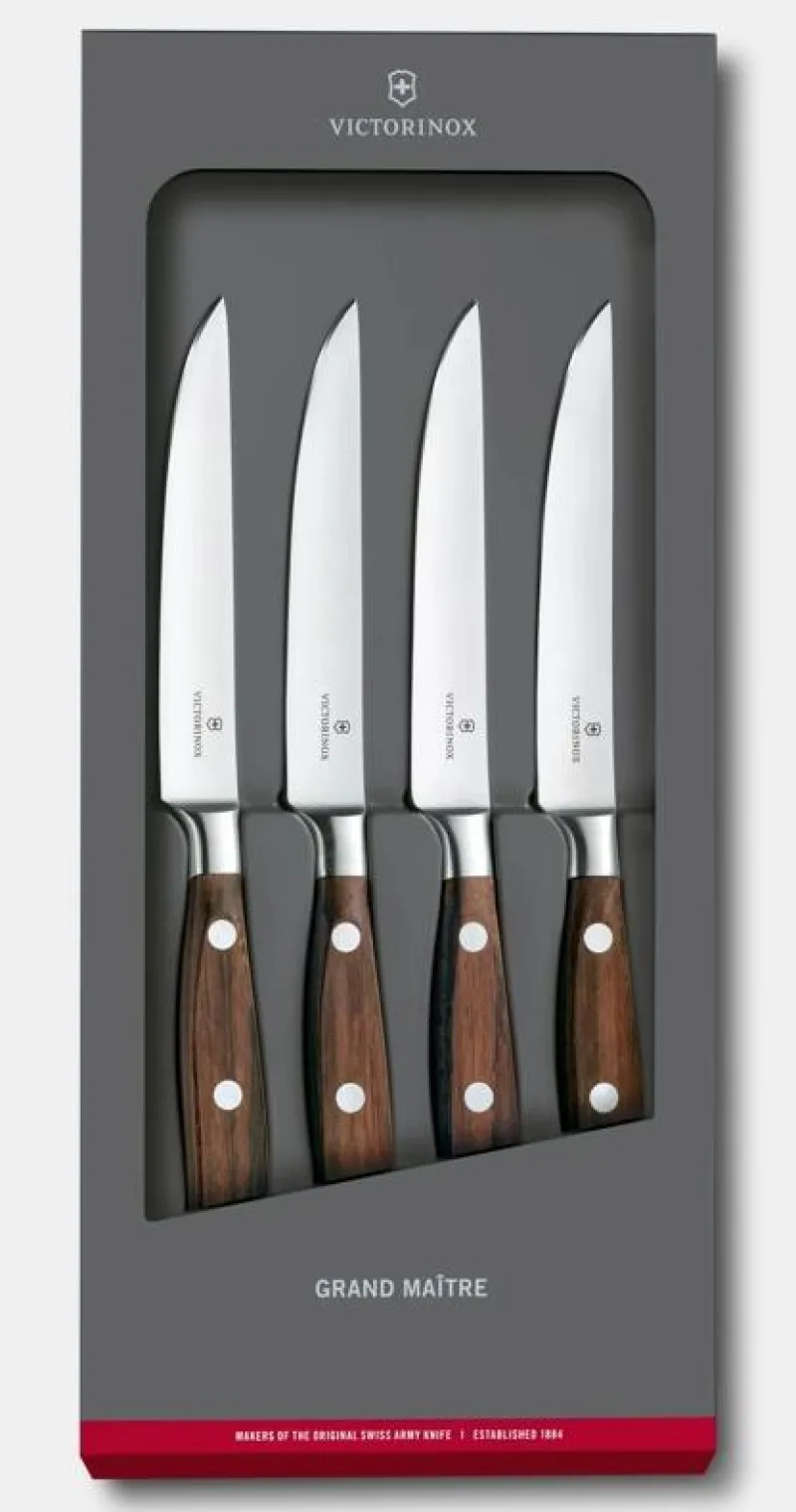 Hot Grand Maître Steakmesser-Set, 4-teilig Steakmesser|Aufbewahrung Und Sets