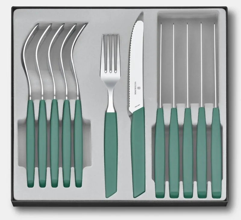 New Modern Besteck, 12-teilig Aufbewahrung Und Sets|Besteck
