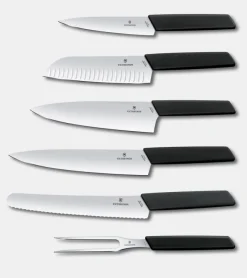 New Modern Messerblock, 6-teilig Kochmesser|Aufbewahrung Und Sets