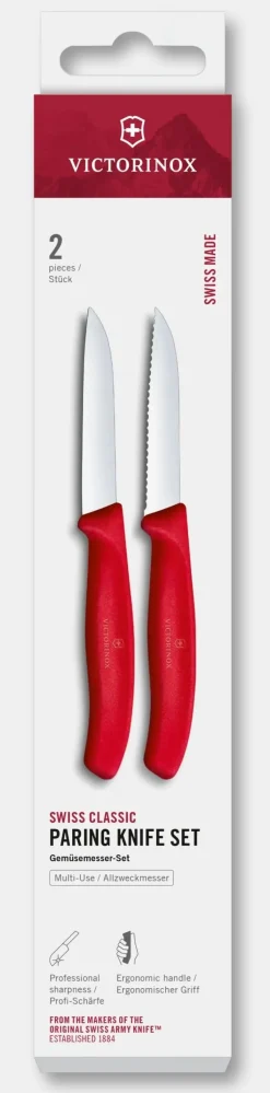 Fashion Swiss Classic Gemüsemesser-Set, 2-teilig Gemüsemesser|Aufbewahrung Und Sets
