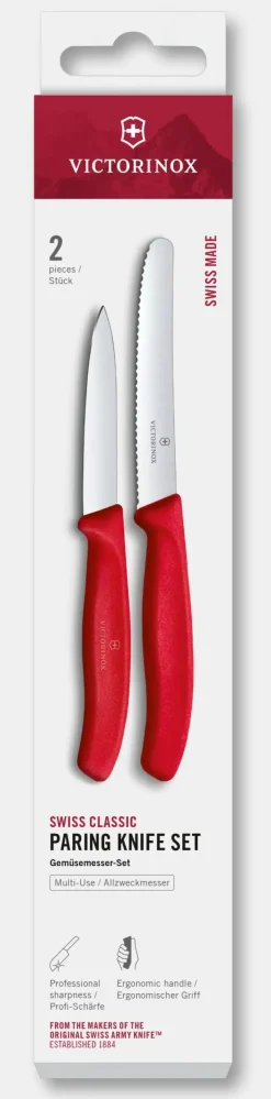 Clearance Swiss Classic Gemüsemesser-Set, 2-teilig Gemüsemesser|Aufbewahrung Und Sets