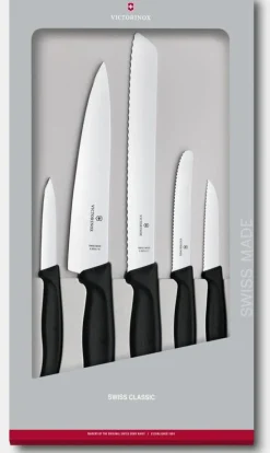 Clearance Swiss Classic Küchengarnitur, 5-teilig Kochmesser|Aufbewahrung Und Sets