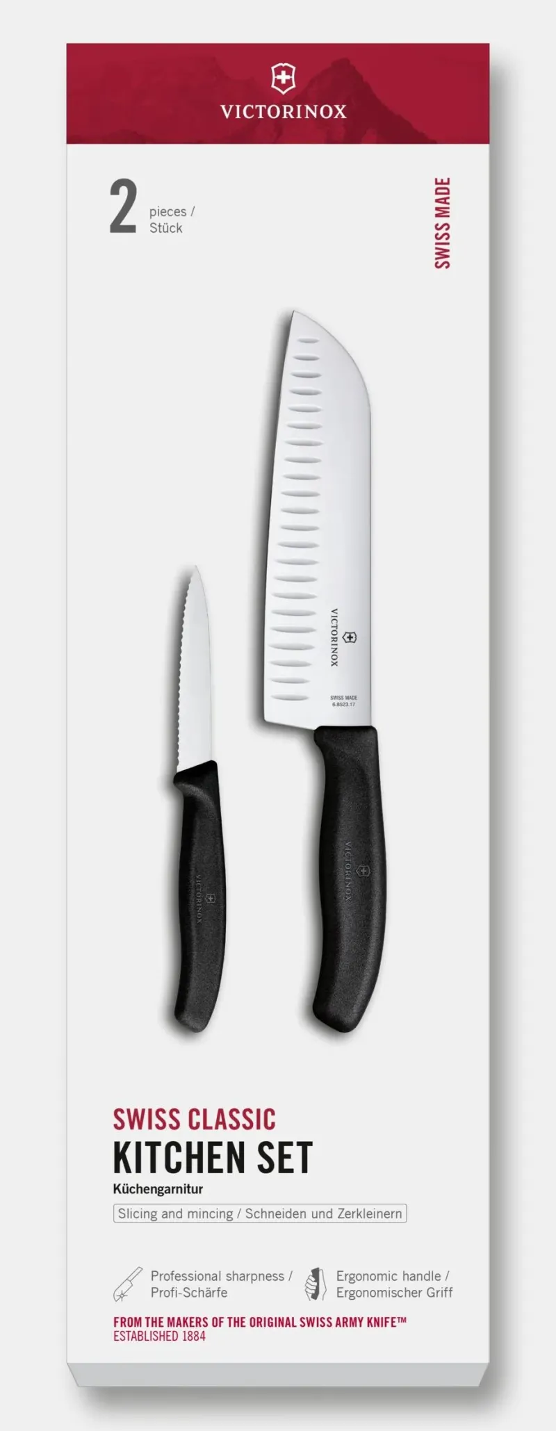 New Swiss Classic Küchengarnitur, 2-teilig Kochmesser|Aufbewahrung Und Sets