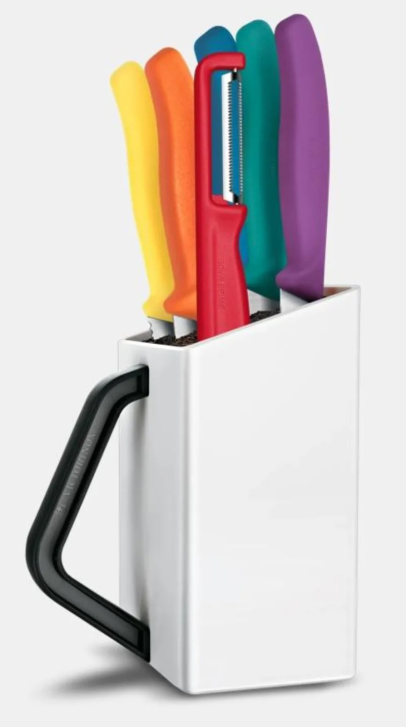Clearance Swiss Classic Utility Block, 7-teilig Gemüsemesser|Aufbewahrung Und Sets