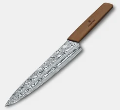 Outlet Swiss Modern Tranchiermesser Damast Limited Edition 2022 Kochmesser