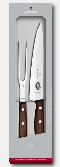 Discount Wood Tranchier-Set, 2-teilig Kochmesser|Aufbewahrung Und Sets